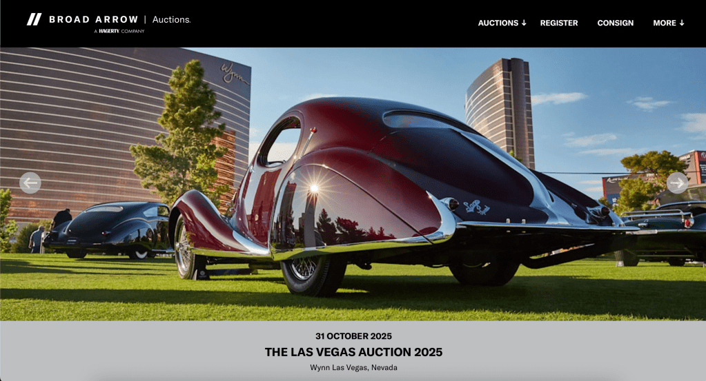 Broad Arrow Auctions Selling at the Concours at Wynn Las&nbsp;Vegas